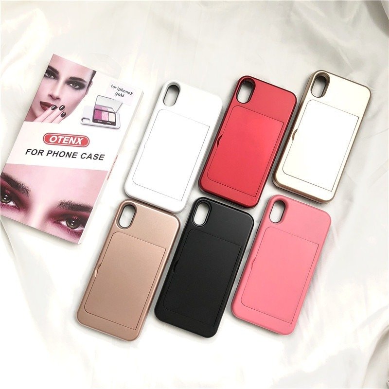 makeup palette phone case with mirror