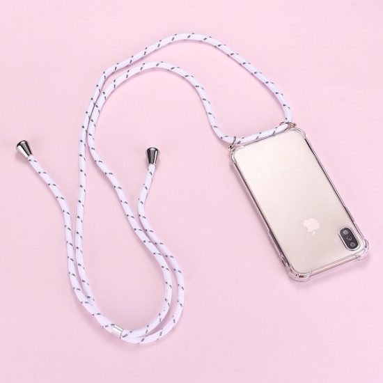 Necklace Phone Case with Cord Strap for iPhone 16 15 14 13 12