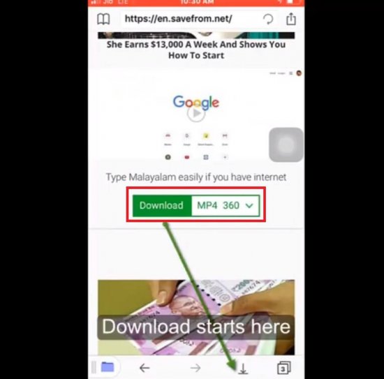 download youtube to camera roll