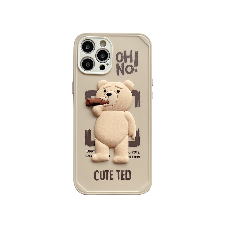 LOUIS VUITTON LV LOVE BEAR iPhone 12 Mini Case Cover