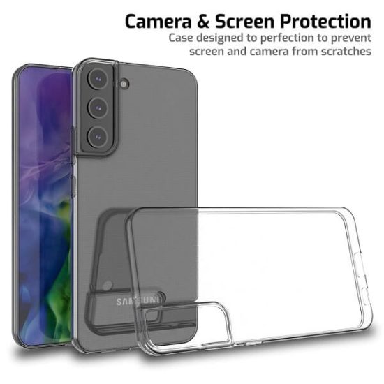 Slim Transparent Case for Samsung Galaxy S22 / S22 Plus / S22 Ultra