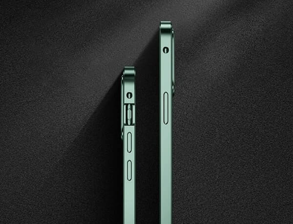 Magnetic-Absorption-iPhone-Case-Green Color Design