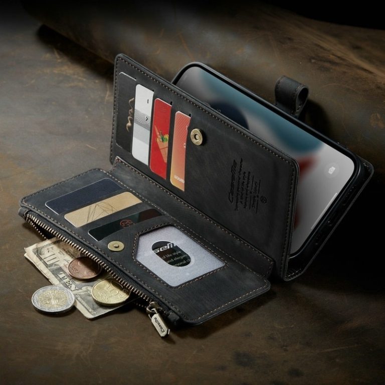 Leather Magnetic Wallet Case for iPhone 14 - iPhone 14 Pro Max