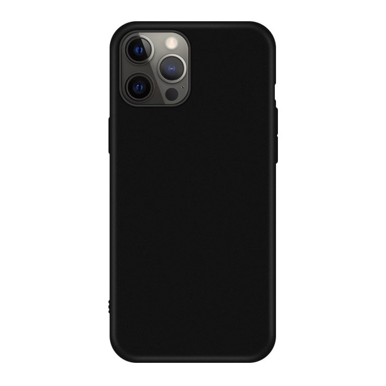 Plain Black Phone Case for iPhone 14 Pro Max - Waw Cases