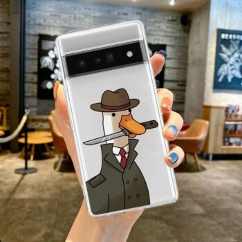 Cute Cartoon Duck Google Pixel Phone Case 1 (3)