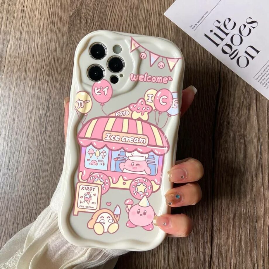 Cute Pink Kirby Phone Case