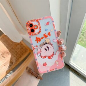 Cute Kirby Phone Case for iPhone 14 Pro Max 13 Pro 12 11 Xs