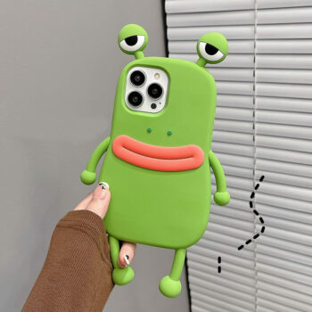 Cute Green Frog Phone Case - Waw Cases