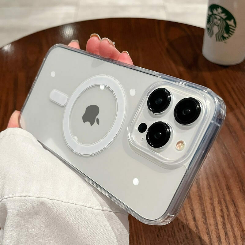 Case Apple iPhone 15 Pro Max MagSafe Transparente