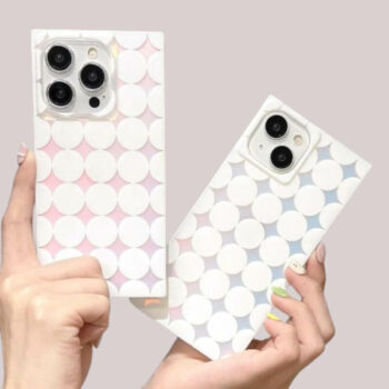 Holographic Laser Dotted iPhone Case