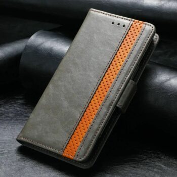 Luxury Handmade Leather Wallet Pixel Phone Case