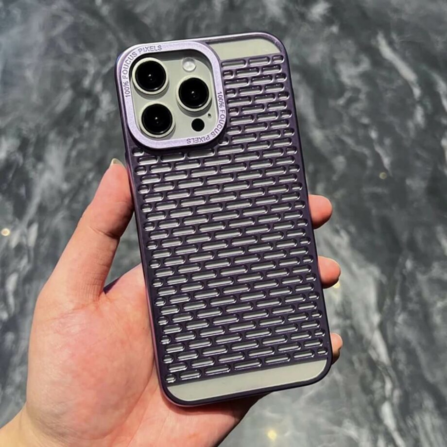 Ultra Thin Heat Dissipation Phone Case- purple