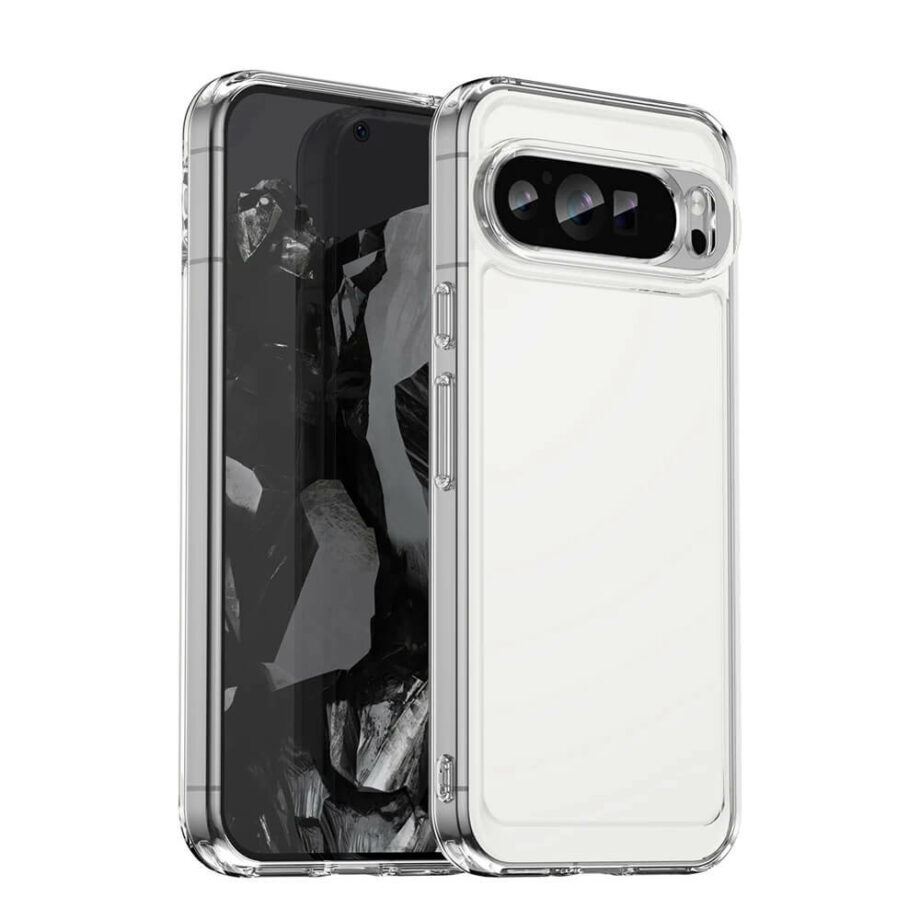 Clear Silicone Case for Google Pixel 9, 9 Pro