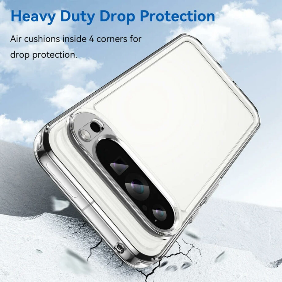 Heavy duty drop protection pixel case