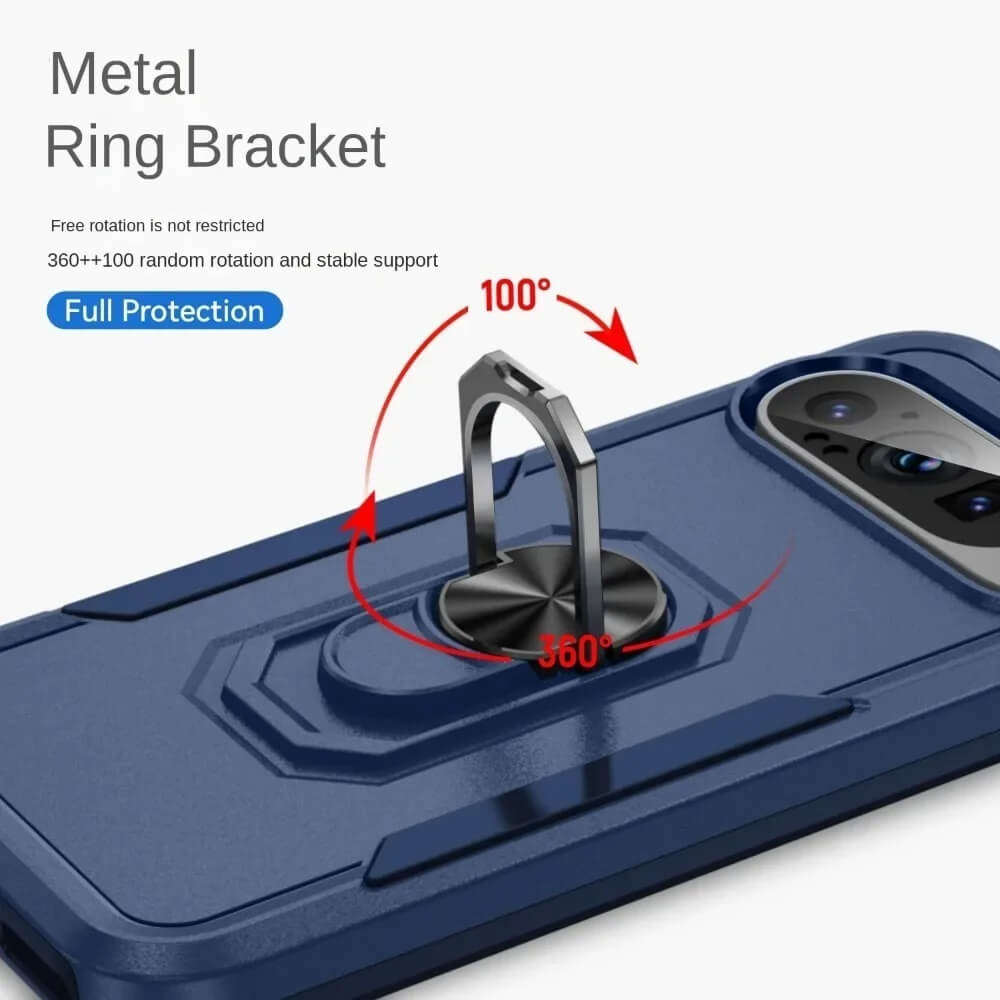 Adjustable finger ring stand