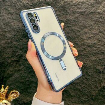 MagSafe Huawei P30 Pro Clear Case with Glass Protector