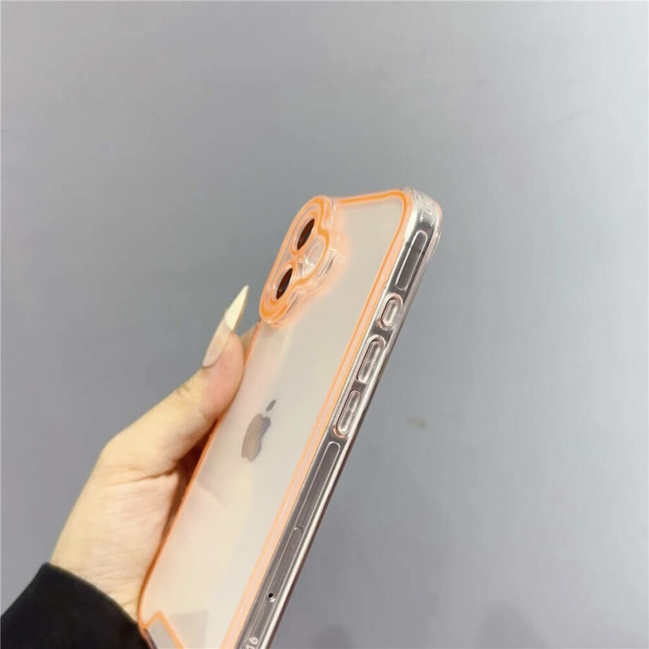 Luminous Neon Fluorescent Transparent Case for iPhone 16 (3)