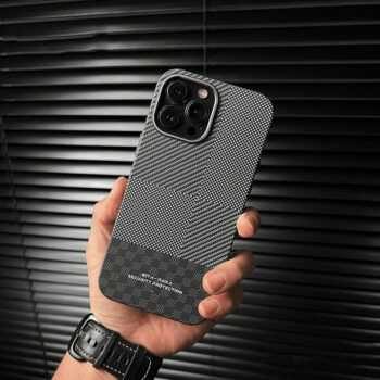 Premium Carbon Fiber iPhone Case with MagSafe Compatibility