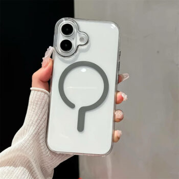 iPhone 16 Clear silicone case with MagSafe