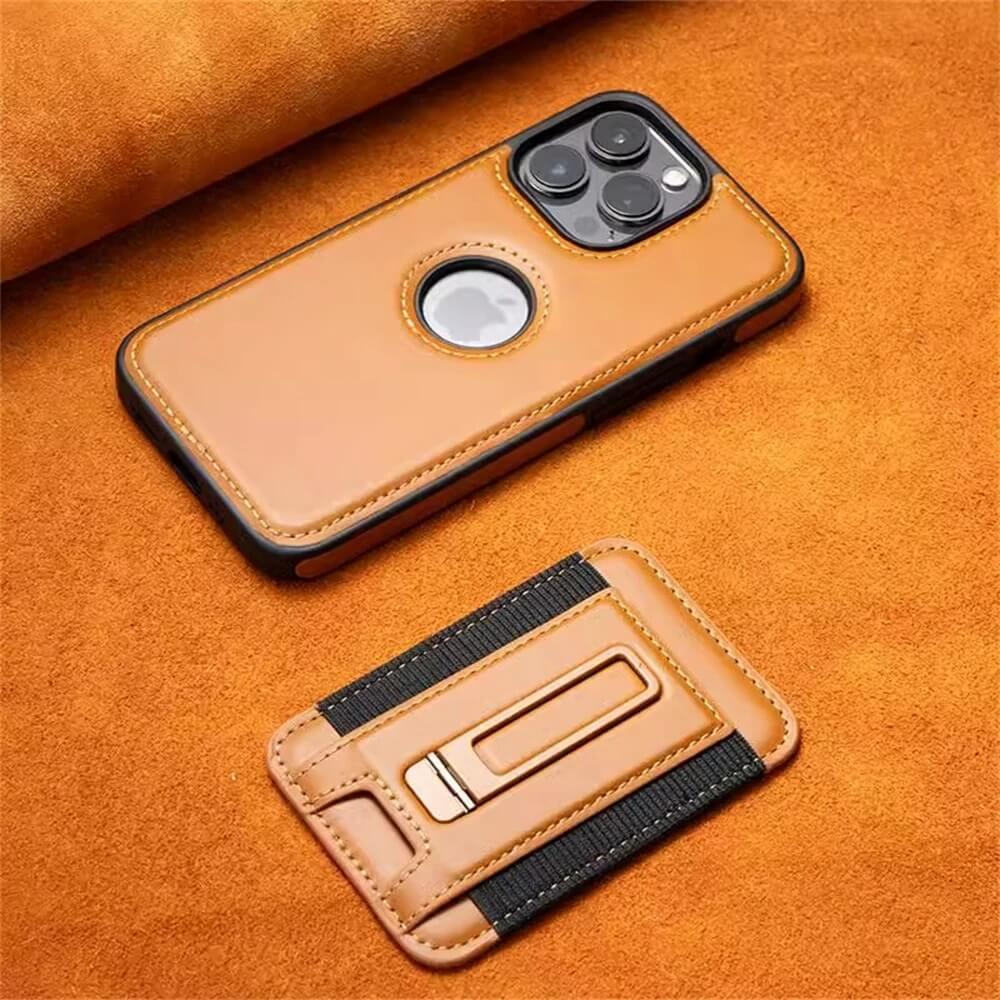 Detachable Magnetic Leather Wallet Case for iPhone 16, 16 Pro, 16 Pro Max