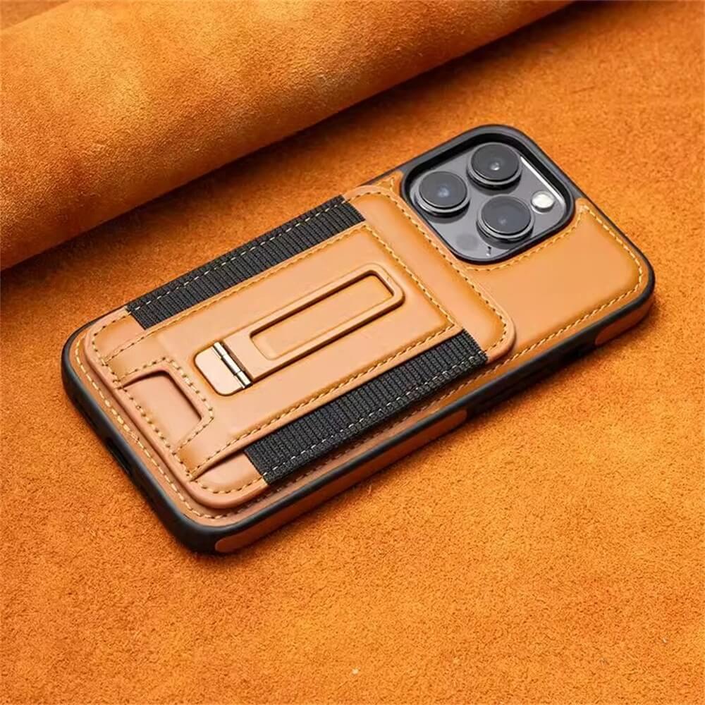 Detachable Magnetic Leather Wallet iPhone 16 Case Cover (1)