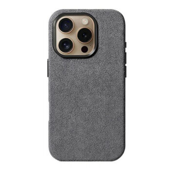 Luxury Alcantara Suede Case for iPhone 16 Series