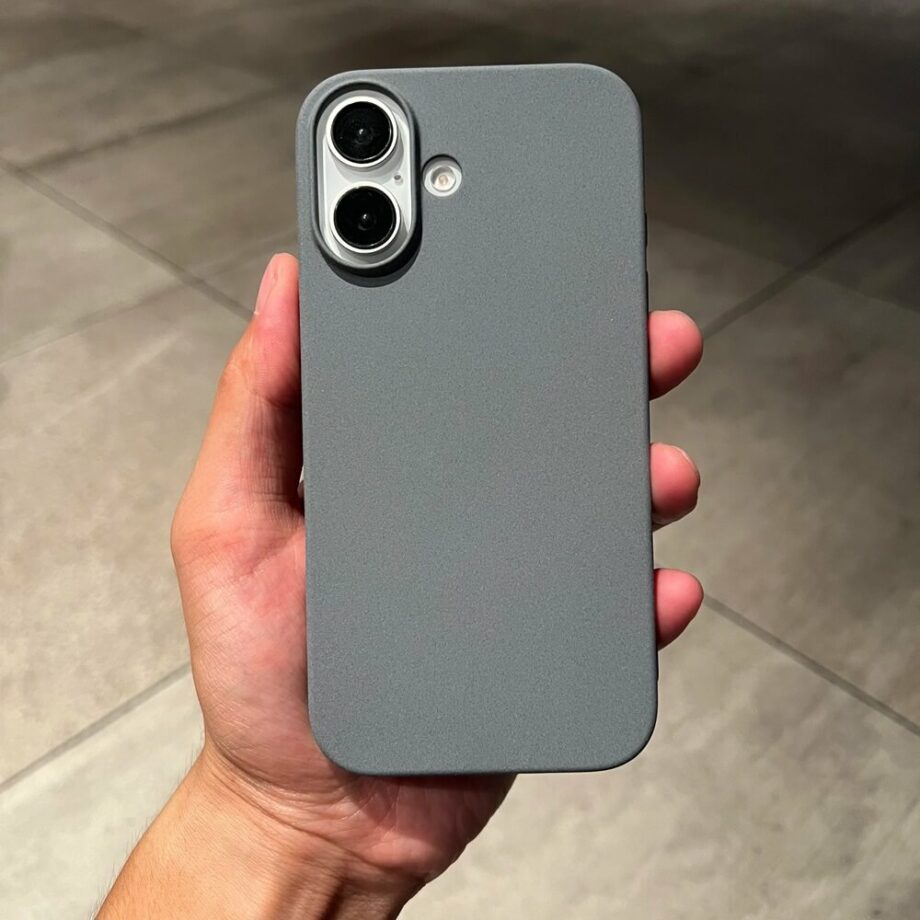 Matte Sandstone Finish Shockproof Case for iPhone 16 Series