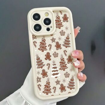 Festive Gingerbread Holiday iPhone Case