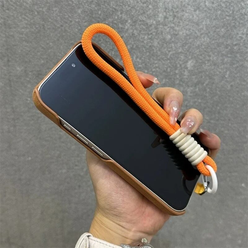 Magnetic Cortex iPhone Case with Wrist Strap