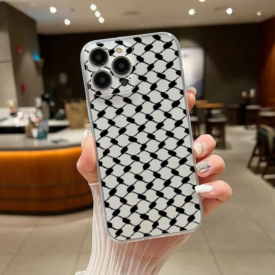 Minimalist Hattah Keffiyeh Inspired iPhone Case