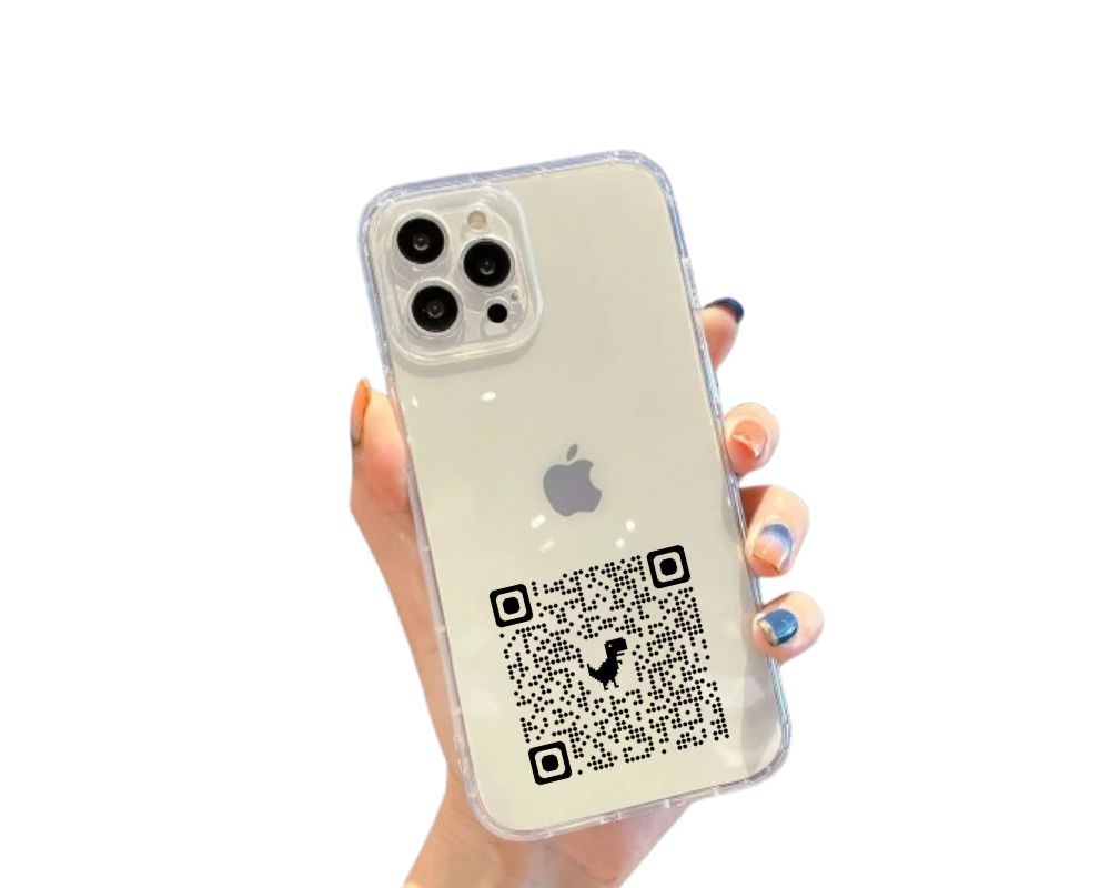 Personalized QR code phone case combines functionality and creativity for easy access to the Waw Case website