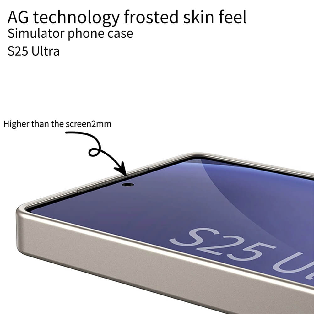 AG technology frosted skin