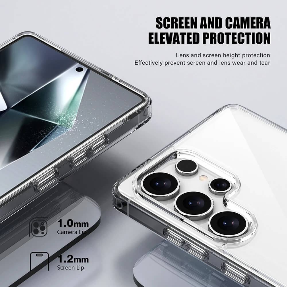 Clear Protective Case for Samsung Galaxy S25 Series