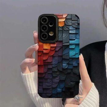 Colorful Artistic Scales Samsung Phone Case