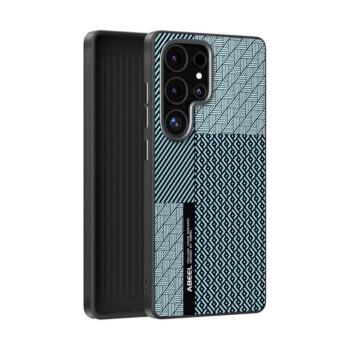 Microrelief Carbon Fiber Contrast Case for Samsung S25 Ultra