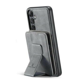 Detachable Magnetic Wallet Case with Grip Kickstand for Samsung S25 Series