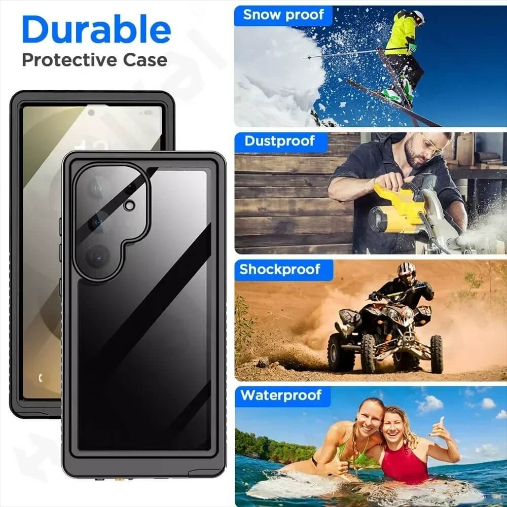 Waterproof Shockproof Phone Case for S23, S24, S25 Series