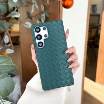 Ultra-Slim Woven Silicone Phone Case with Heat Dissipation